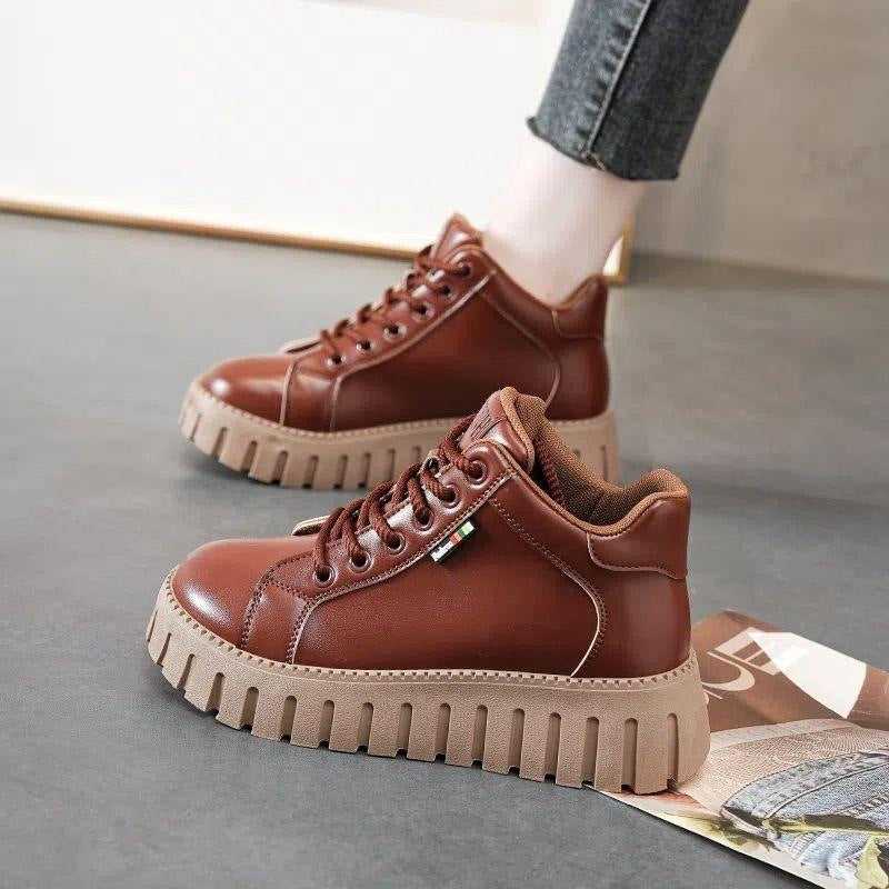 Women's Fashion All-matching Platform Shoes