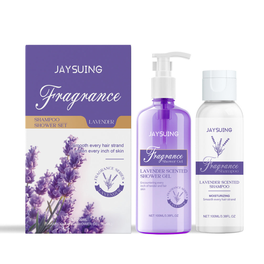 Lavender Shampoo And Shower Set For Women