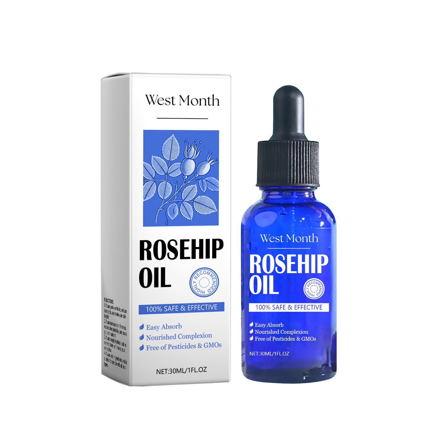 Rosehip Skin Care Essential Oil Facial Moisturizing