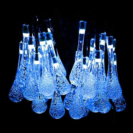 Water Drop Fairy LED Lights