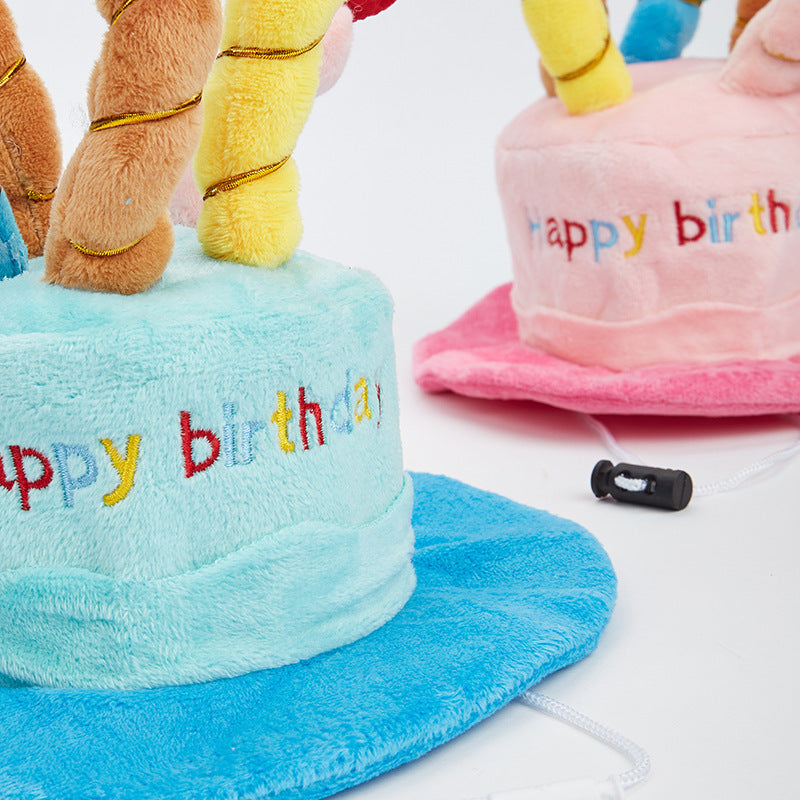 Cute Dog Birthday Hat Toy Dog Birthday Gift