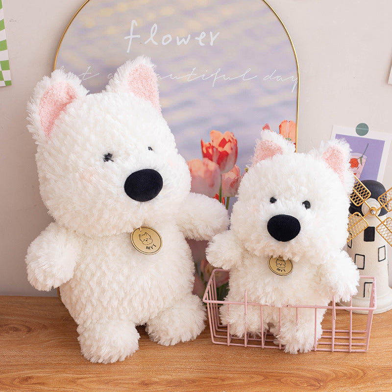 Cute Puppy Dog West Highland Doll Children's Plush Toy