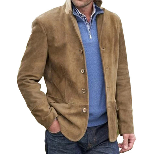 European And American Men's New Retro Casual Jacket