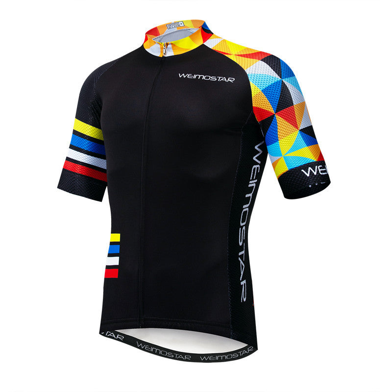 Summer short sleeve cycling jersey