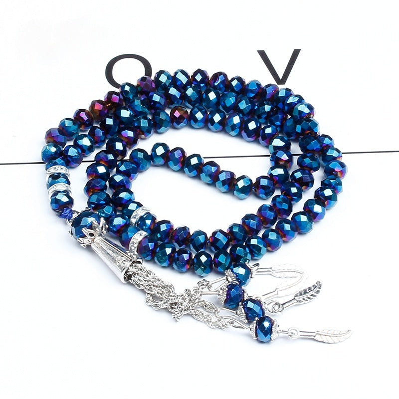 Cut Crystal 99 PCs Rosary Bracelet