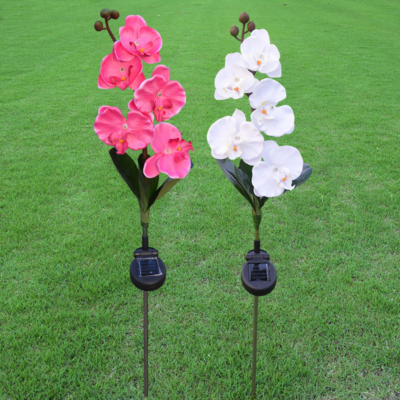 LED Solar Flower Light