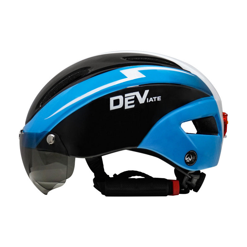 Bicycle Helmet Riding Helmet Sports Helmet Goggles Riding Helmet Restraint Taillight