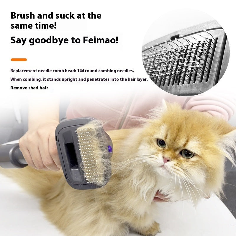 Full Series Dogs And Cats Hair Suction Head Accessories Comb Suit Pet Shaver