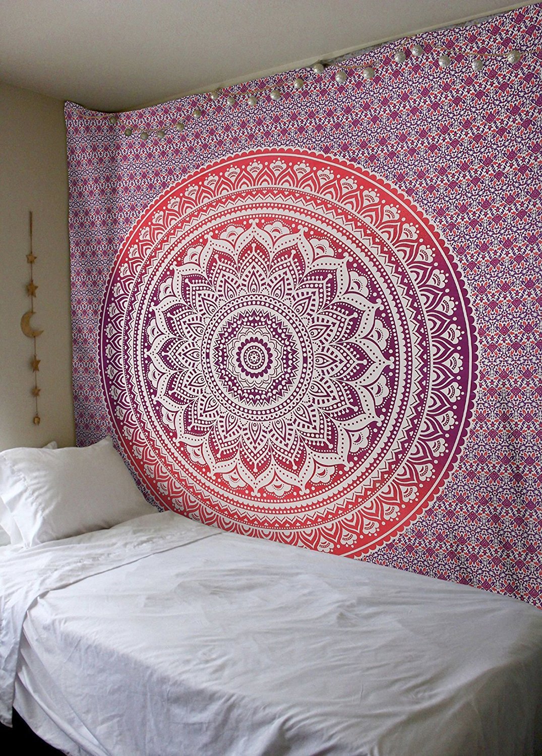 Tapestry Bedroom Hanging Cloth Mandala Flower Digital Printing Amazon Home Mural Curtain