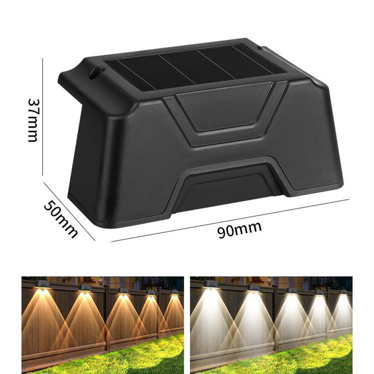 Solar Outdoor Step Railing Stair Light