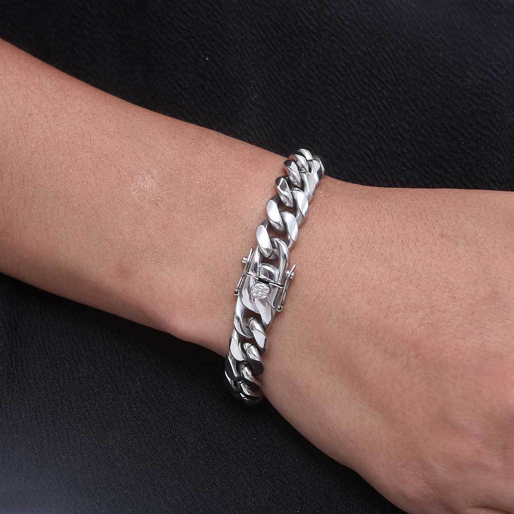 Stainless Steel Faucet Hip Hop Bracelet