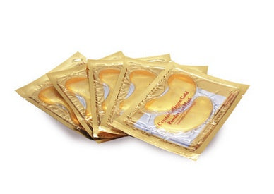 10pcs5packs Gold Crystal Collagen Eye Mask Eye Patches Eye Mask For Face Care Dark Circles Remove Gel Mask For The Eyes Ageless