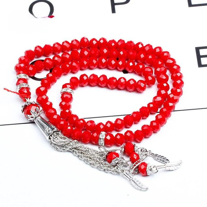 Cut Crystal 99 PCs Rosary Bracelet