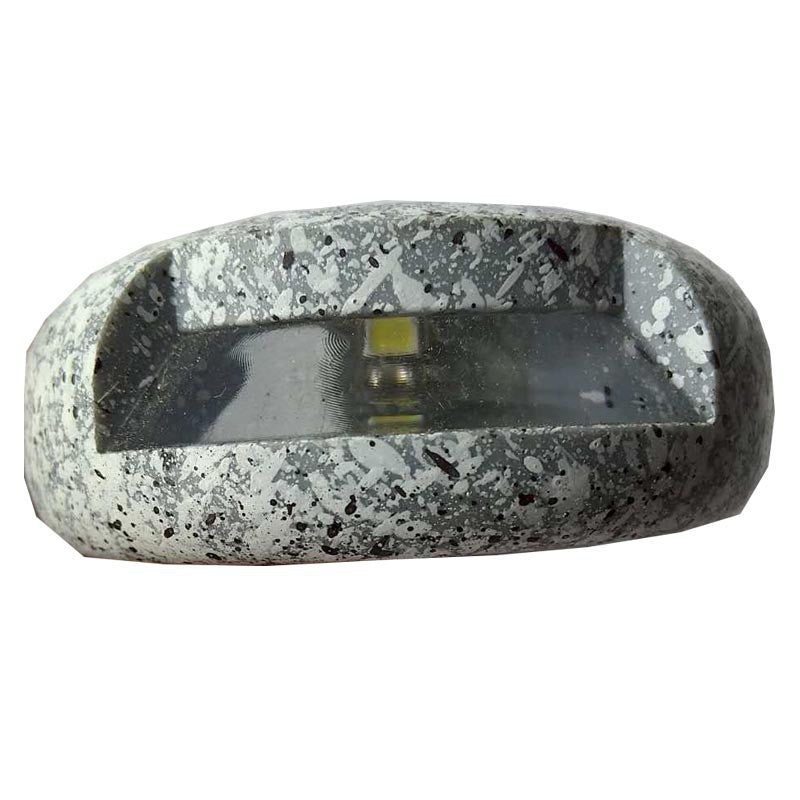 Solar Waterproof Outdoor Cobble Stone Lamp Decoration for Lawn Yard