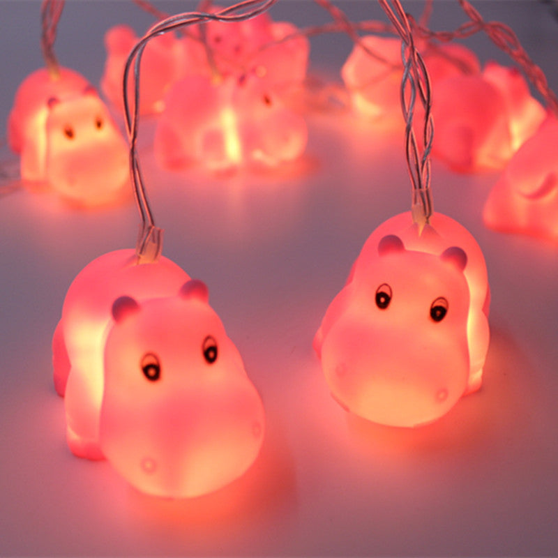 Vinyl animal led light string