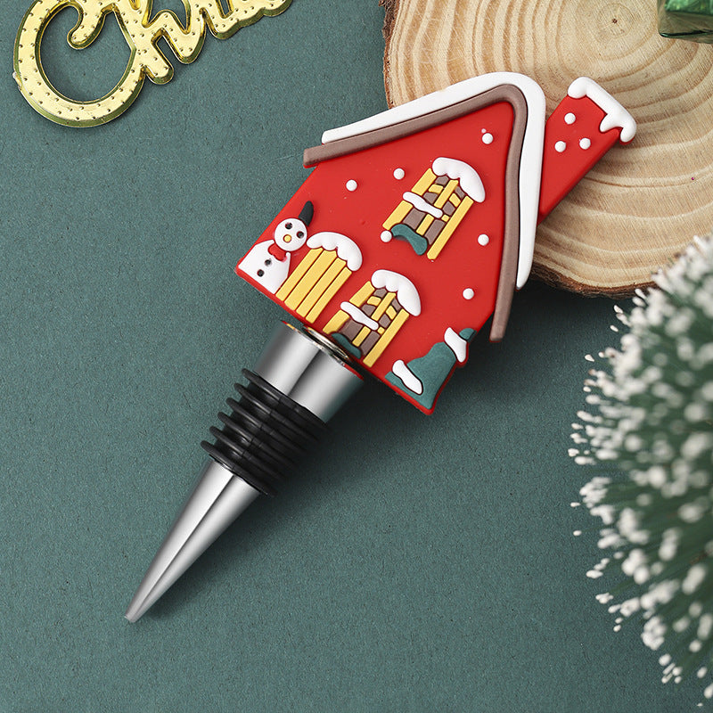 Party Gathering Christmas Tree Sealed Wine Stopper