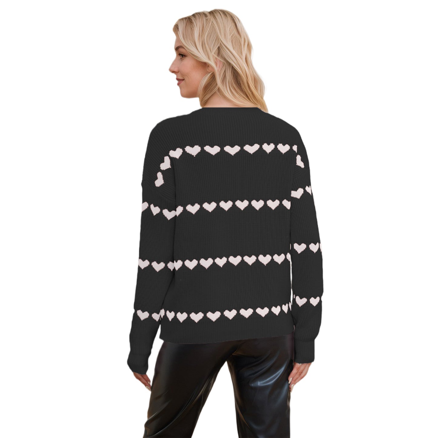 Valentine's Day Love Pullover Women's Knitwear