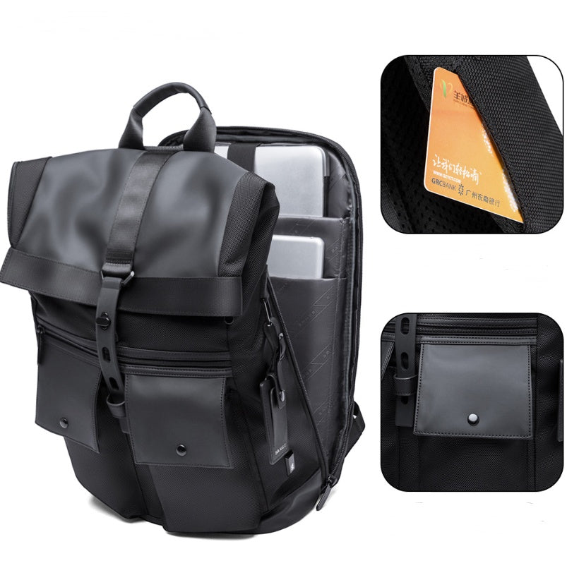 Men's Travel Bag Laptop Backpack Anti-theft Waterproof School Backpacks USB Charging Men Business Travel Bag Backpack New Design