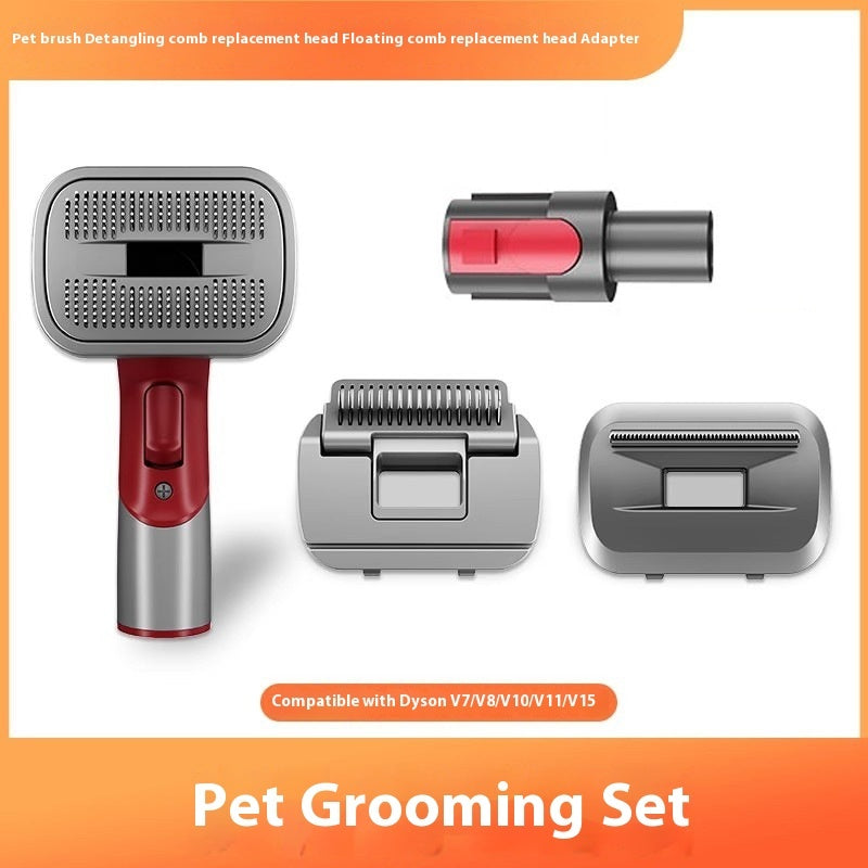 Full Series Dogs And Cats Hair Suction Head Accessories Comb Suit Pet Shaver