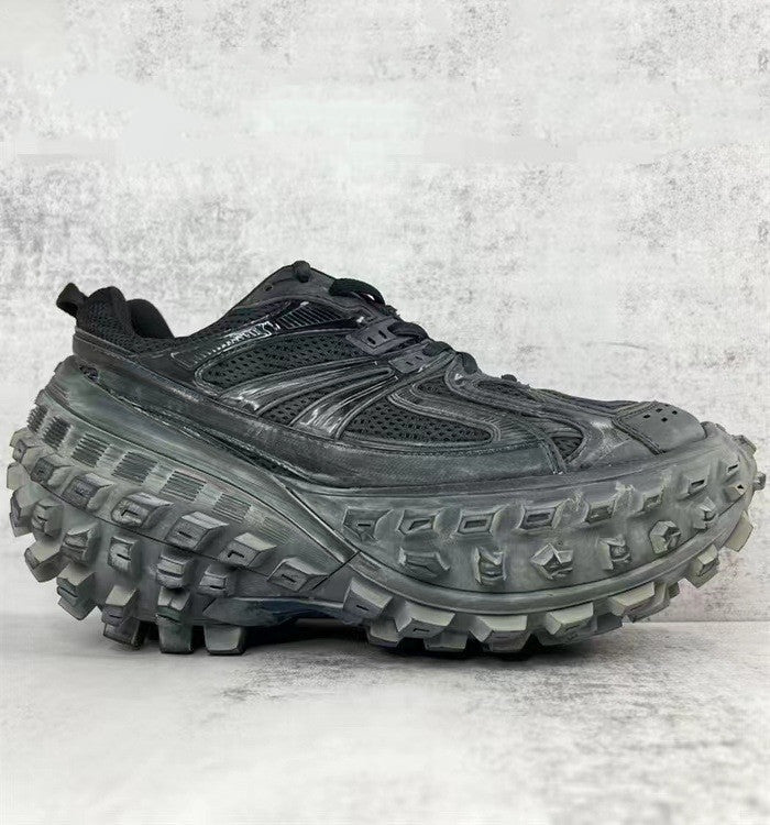 Women's Ins New Leisure Sports Breathable Tire Thick Soled Shoes