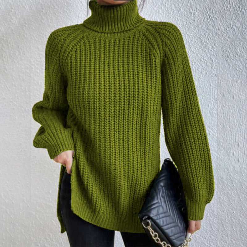 Woolen Sweater Fashion High Collar Thick Sweater