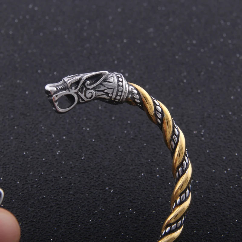 stainless steel Dragon Bracelet Jewelry Fashion Accessories Viking Bracelet Men Wristband Cuff Bracelets For Women Bangles