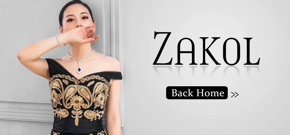 ZAKOL Fashion Rose Gold Color Hoop Earrings Flower Cluster Clear CZ Crystal Zirconia Earring for Women Jewelry Brincos EP609