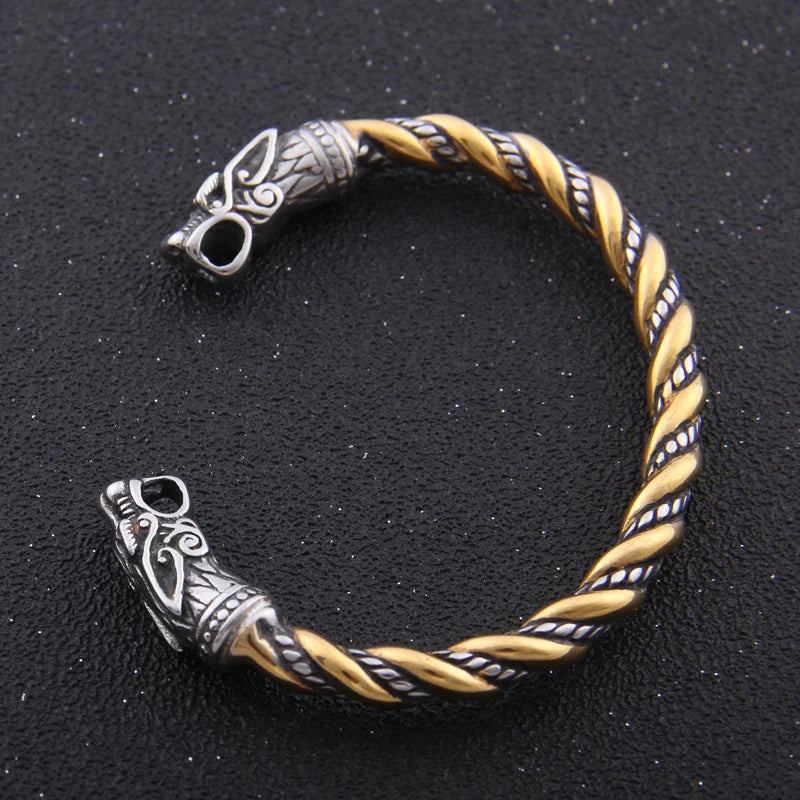 stainless steel Dragon Bracelet Jewelry Fashion Accessories Viking Bracelet Men Wristband Cuff Bracelets For Women Bangles