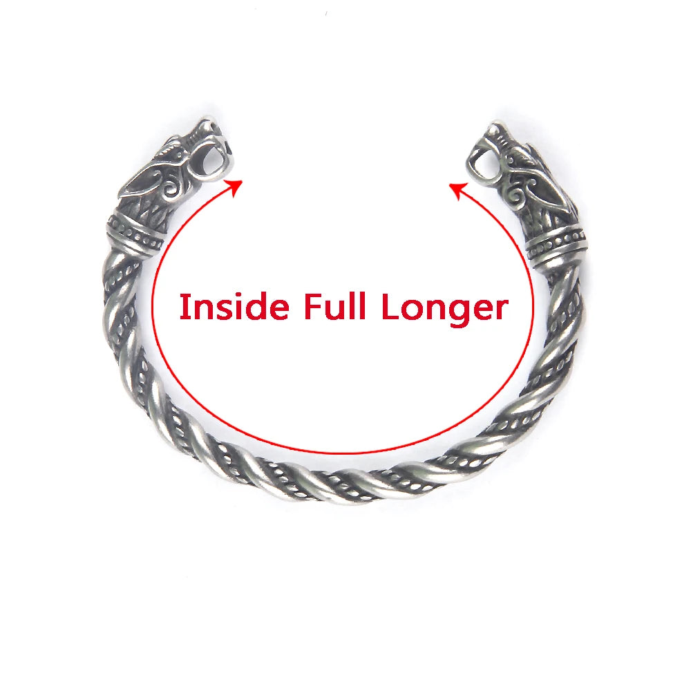 stainless steel Dragon Bracelet Jewelry Fashion Accessories Viking Bracelet Men Wristband Cuff Bracelets For Women Bangles