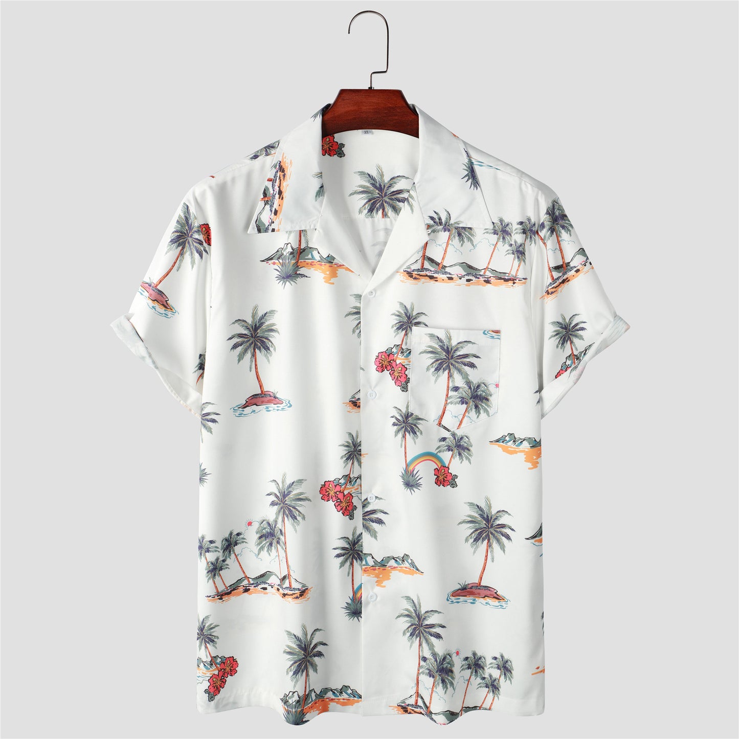 Flower Full Printed Shirt For Men