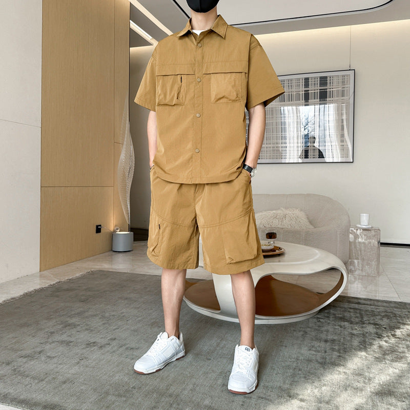 Summer Hong Kong Style Suit Same Style