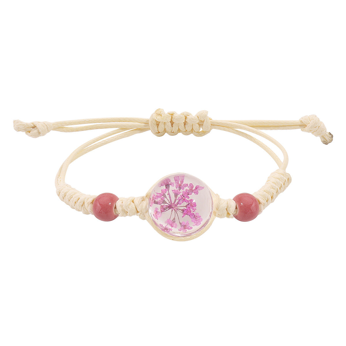 Simple Design Starry Dried Flower Bracelet Sweet Beauty