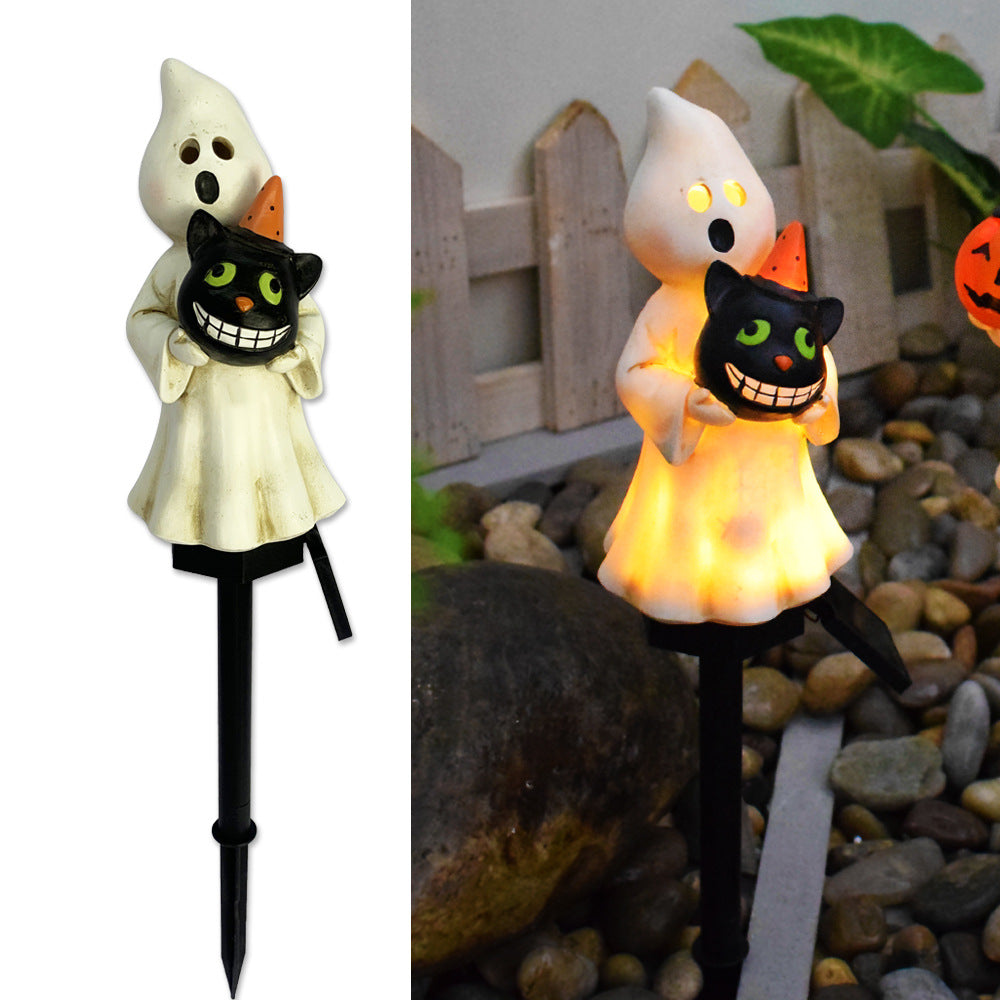 Solar Halloween Outdoor Creative Atmosphere Pumpkin Lamp