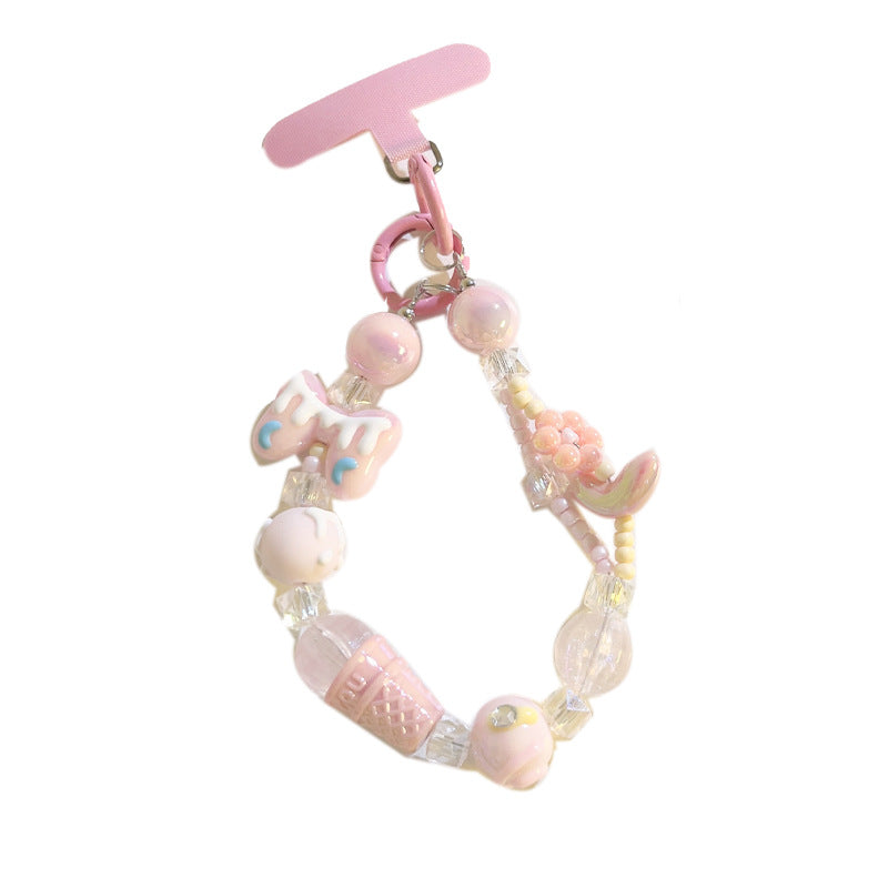 Sweet Ins Ice Cream Bracelet DIY Mobile Phone Lanyard