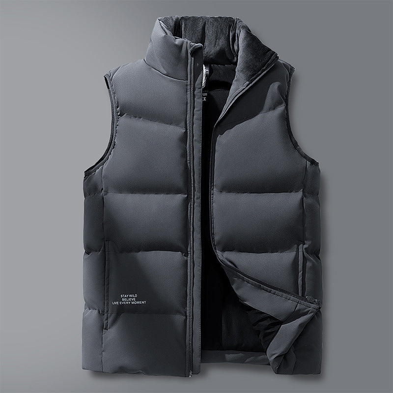 Warm Waistcoat Men's Plus Size Vest