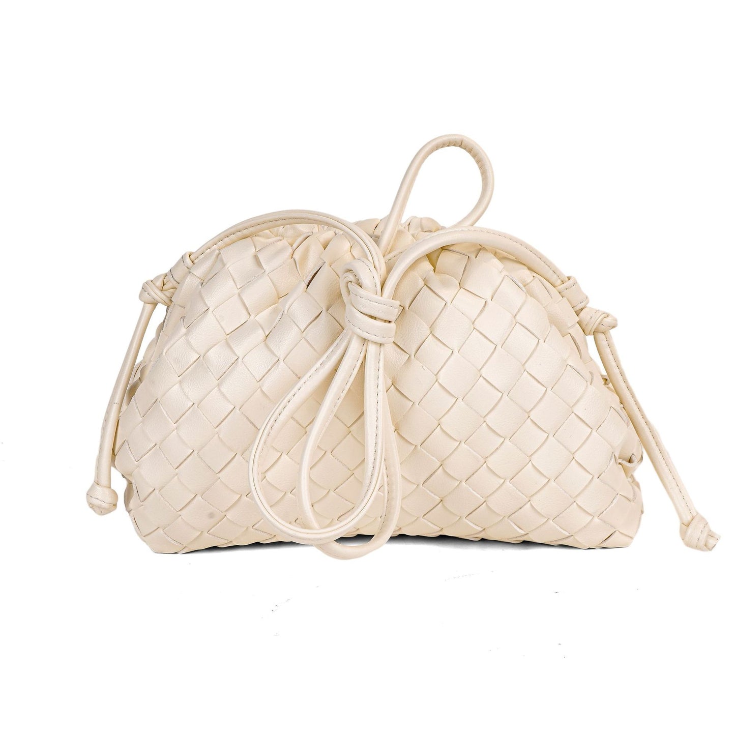 Cloud Bag Women's Cowhide Pleated Dumpling Bag Clutch Shoulder Bag