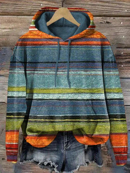 Hooded Long Sleeve Sweater All-matching Loose