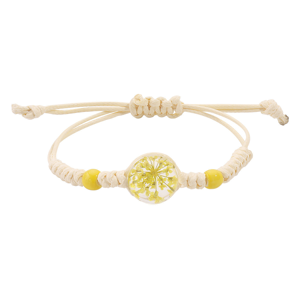 Simple Design Starry Dried Flower Bracelet Sweet Beauty