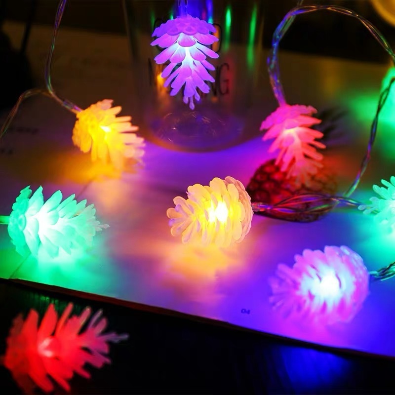 LED Simulation Transparent Pine Nut Light String