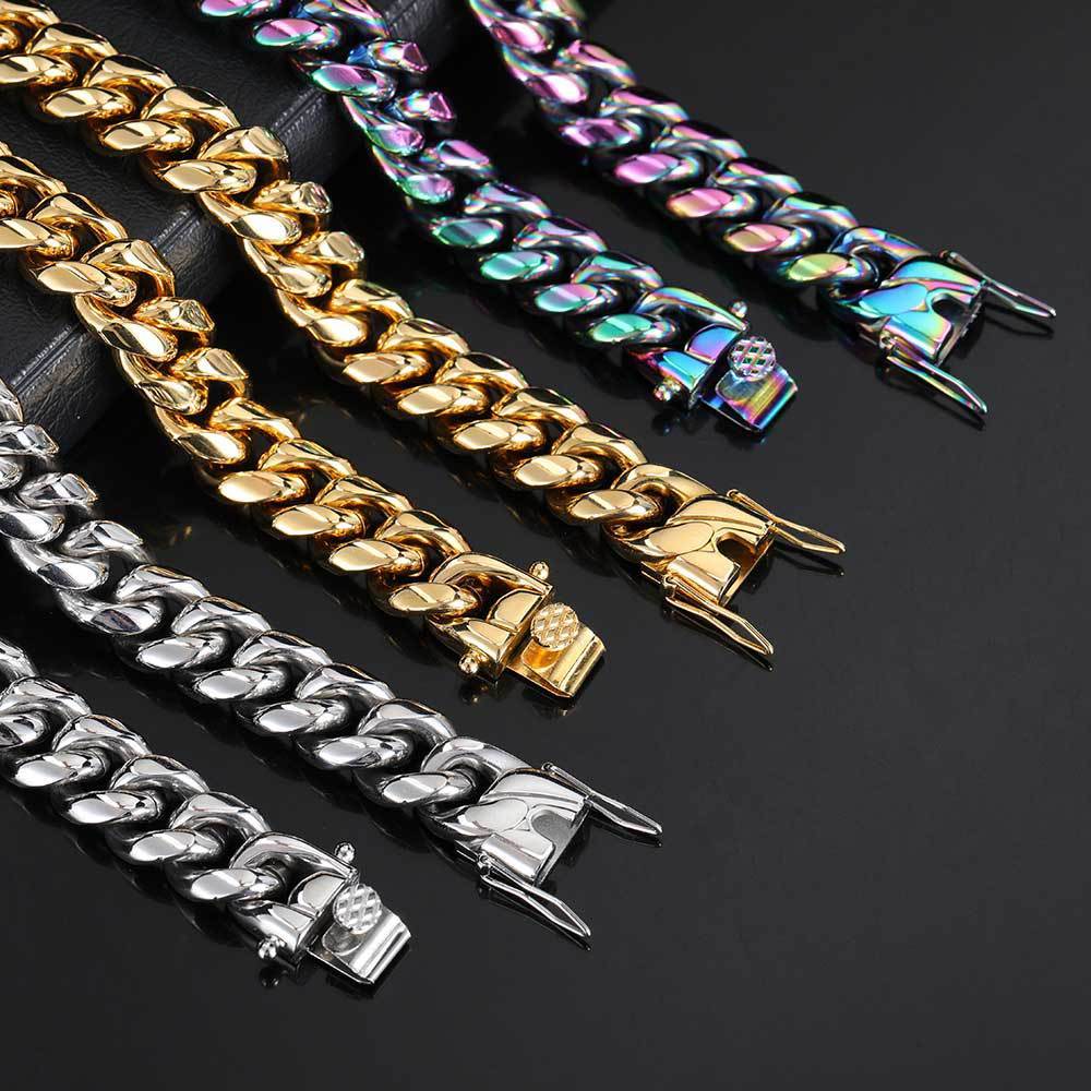 Stainless Steel Faucet Hip Hop Bracelet