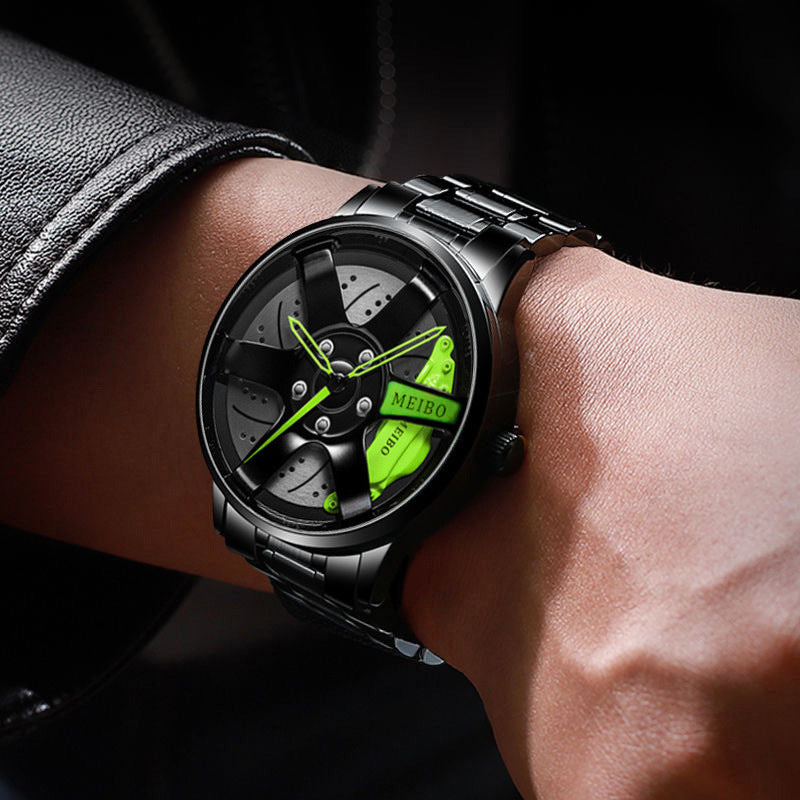 Trendy Fashion Motorcycle Watch Men's High-end