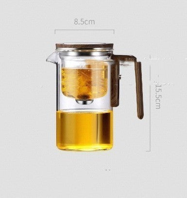 Teapot All-glass Heat-resistant Filter