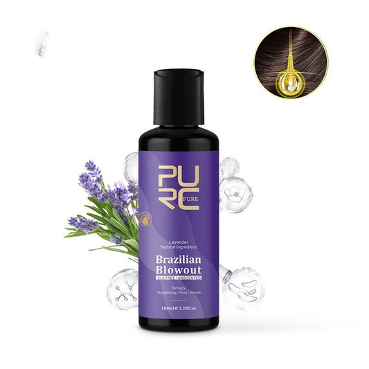 Straightening Softening Repair Manic Lavender Brazilian Hair Treatment Oil