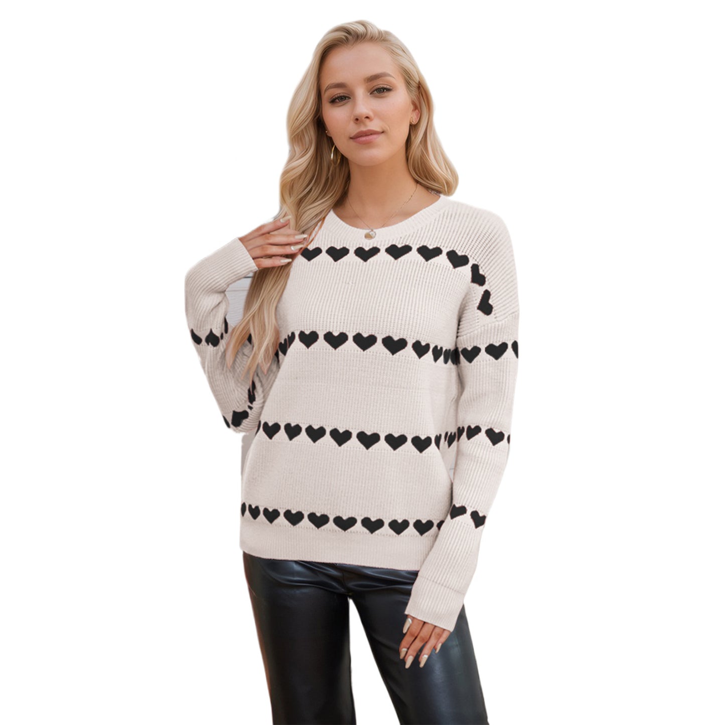 Valentine's Day Love Pullover Women's Knitwear