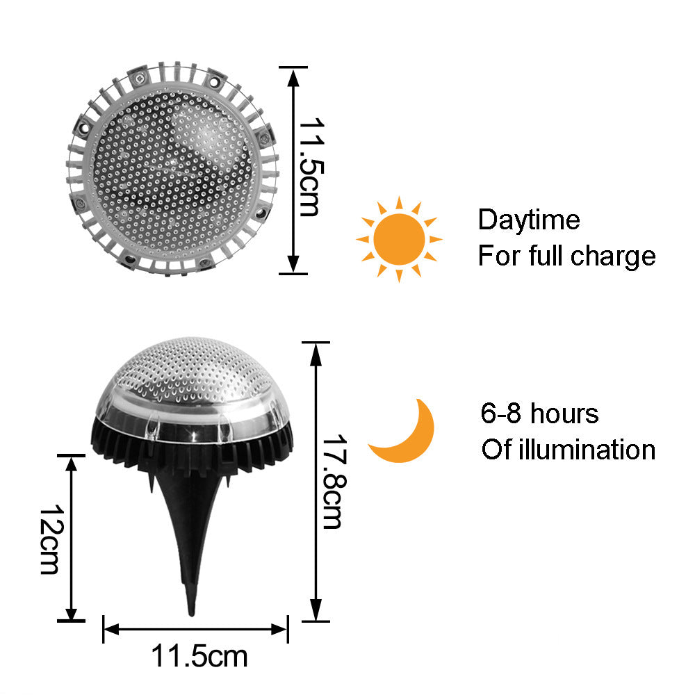 Solar Water-proof Underground Light Outdoor Lawn Light