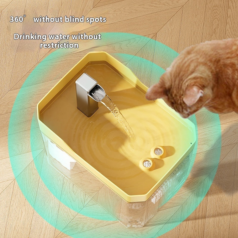 Pet Automatic Water Dispenser Filter Circulating Flowing Live Water Cat Water Fountain