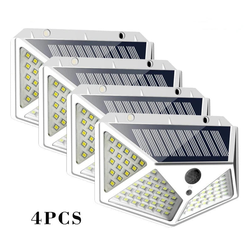 Solar Wall Light Courtyard Luminous Human Body Induction Light on All Sides