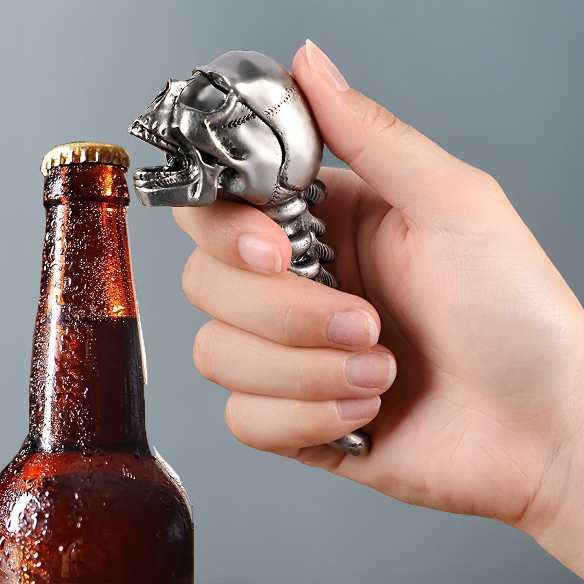 Halloween Creative Beer Alloy Skull Bottle Opener Kitchen Gadgets