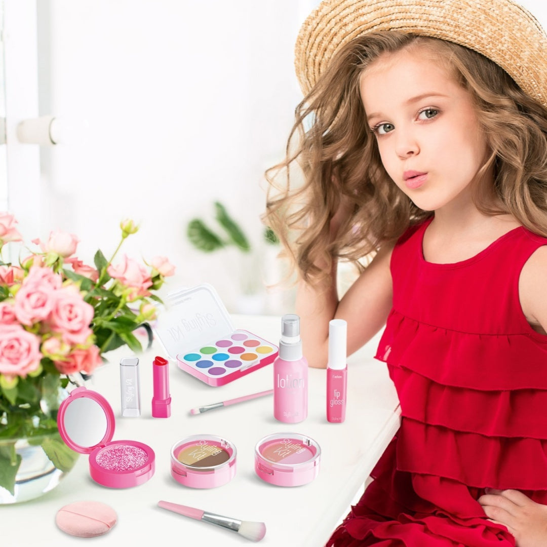 Children's Play House Simulation Makeup Toys Cannot Be Smeared