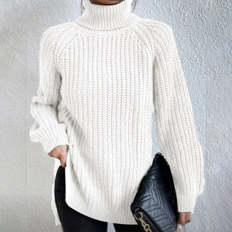 Woolen Sweater Fashion High Collar Thick Sweater